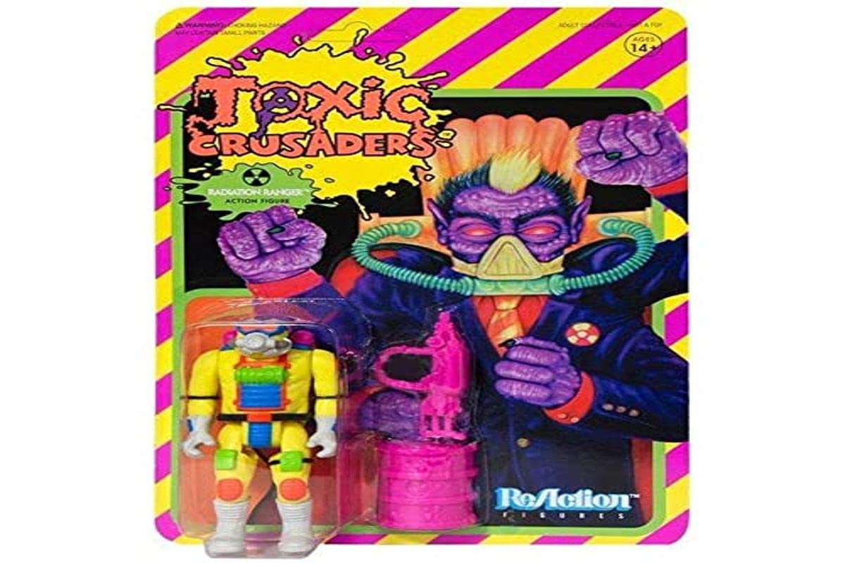 Amazon.co.jp: Toxic Crusaders ReAction Figures Wave 1 - Radiation